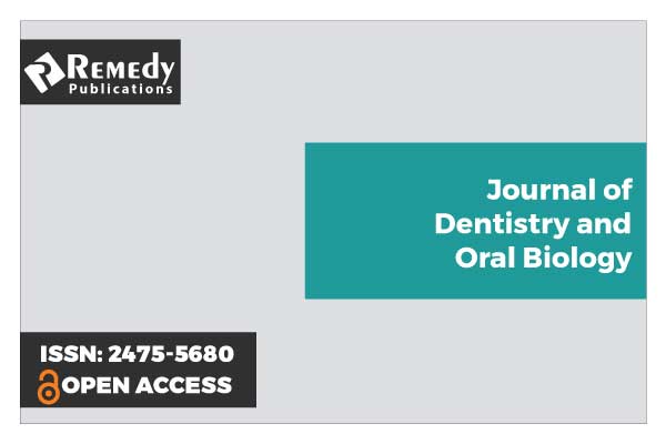 Journal of Dentistry and Oral Biology